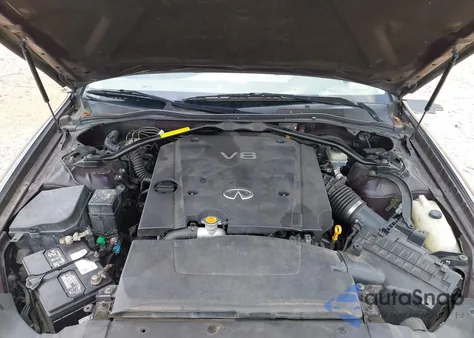 2005 Infiniti Q45 z USA, uszkodzony, nr VIN JNKBF01A25M101196